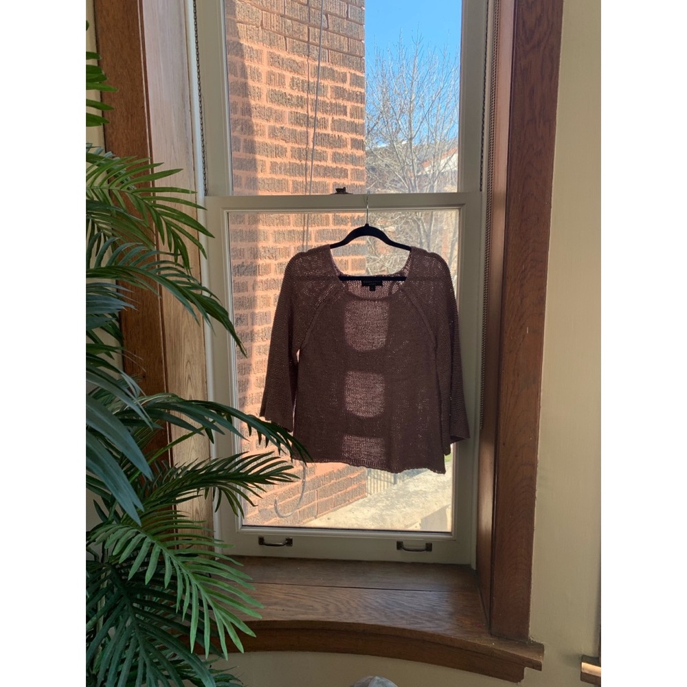 Open-back Knit Sweater